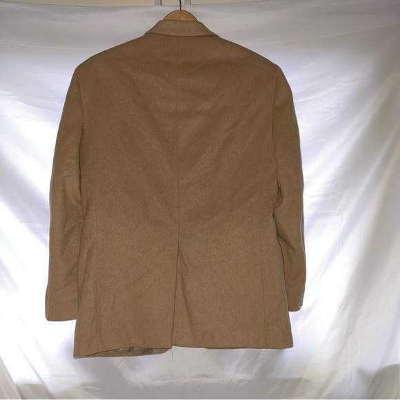 CHERESKIN Men's Tan Light Brown Camel Hair Blend Sports Coat - Picture 3 of 11